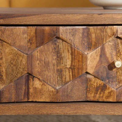 Konferenčný stolík  Mystic Living 100 cm Sheesham