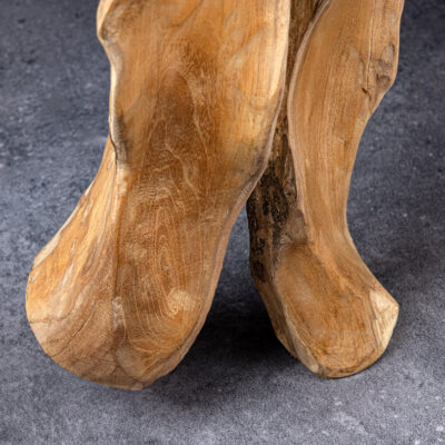 Konzolový regál ROOT 150 cm z teakového dreva