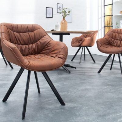 Stolička The Dutch Comfort starožitná hnedá