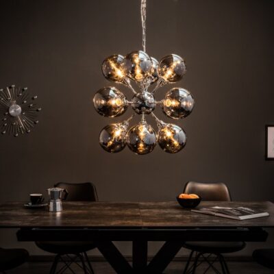 Závesné svietidlo Galaxy 72cm strieborná