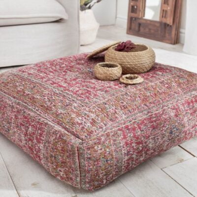 Vankúš na podlahu Old Marrakech 70cm červený
