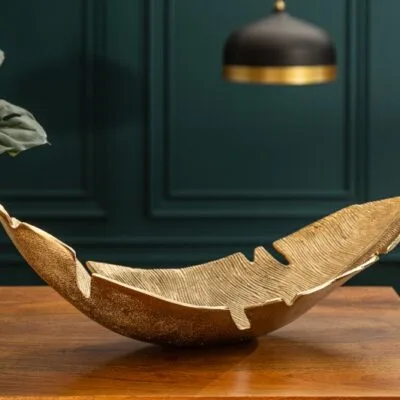 Miska Gold Leaf 60cm zlatá