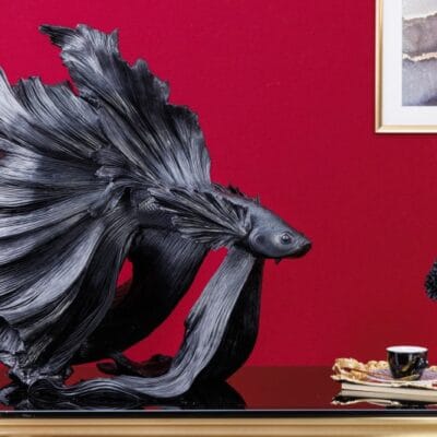 Ozdobná rybka Crowntail 65cm čierna