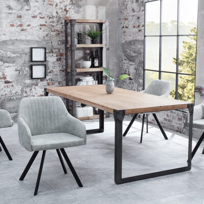 Stolička Lucca stone grey