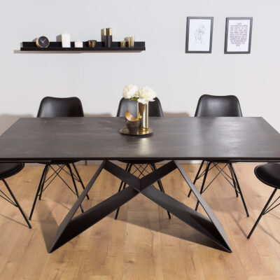 Jedálenský stôl Prometheus 180-260cm lava