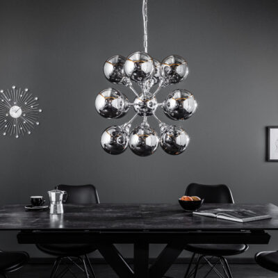 Závesné svietidlo Galaxy 72cm strieborná