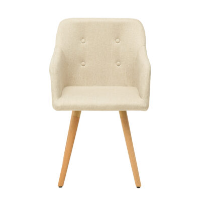 Stolička Scandinavia lakťová opierka prírodný buk