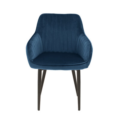 Stolička Aurin podrúčka kráľovská modrá