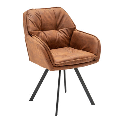 Stolička svetlohnedá lakťová opierka