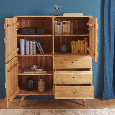 Komoda Mystic Living 140cm akácia