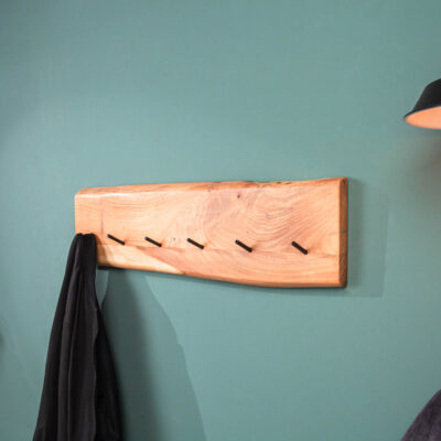 Nástenný vešiak Mammut 80cm akáciový med