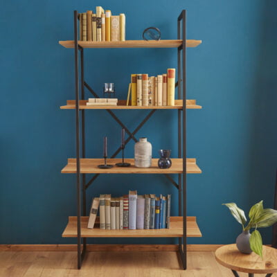 Policový regál Factory 166cm dub