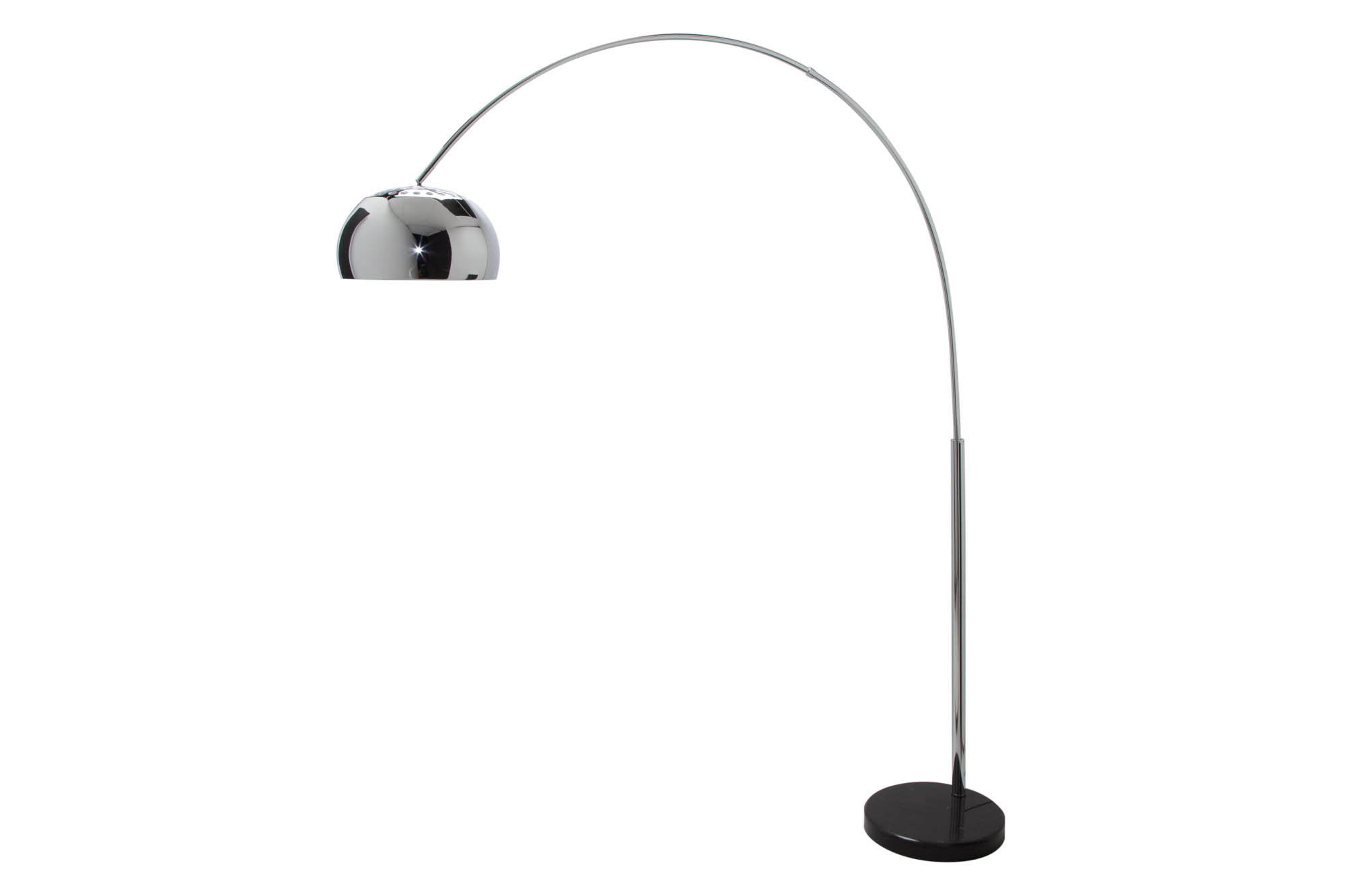 Stojacia lampa Big Bow chróm 170-205cm – Obrázok 6