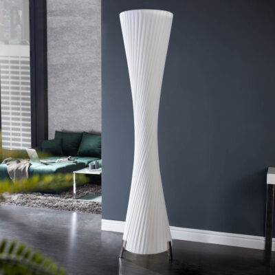 Stojacia lampa Paris 160cm biela