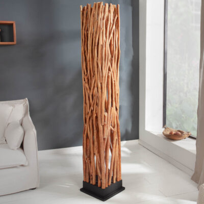 Stojacia lampa Nature Art 175cm longan wood