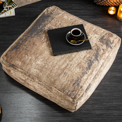 Vankúš na podlahu Modern Art 70cm hnedá