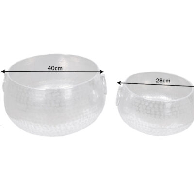 Miska Orient set 2ks striebra