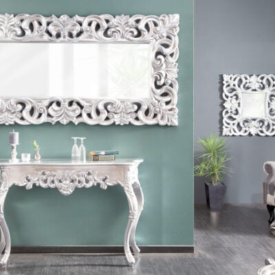 Zrkadlo Benátky strieborné starožitné 180cm