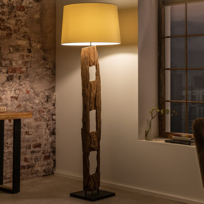 Stojacia lampa Barracuda 177 cm biela