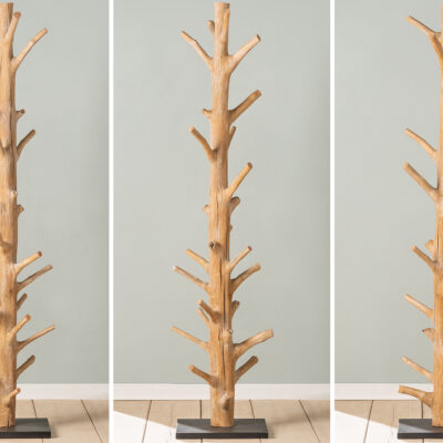 Stojan na kabáty Strom 170cm prírodný