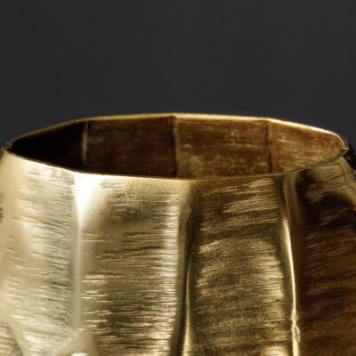 Váza Arga Orient 45cm zlatá