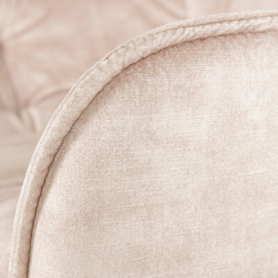 Barová stolička Milano champagne velvet