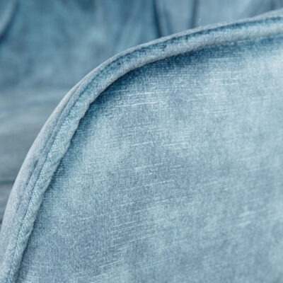 Barová stolička Milano petrol velvet