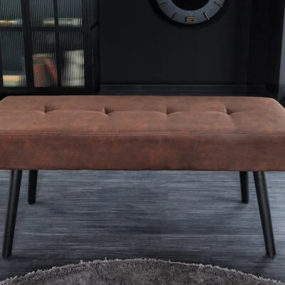 Lavica Boutique 100cm hnedá