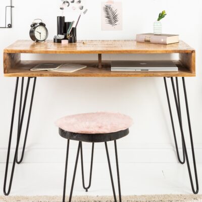 Písací stôl Scorpion 100cm prírodný mango