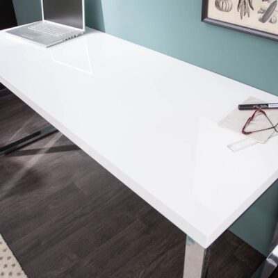 Písací stôl Biely Písací stôl biely 160x60cm