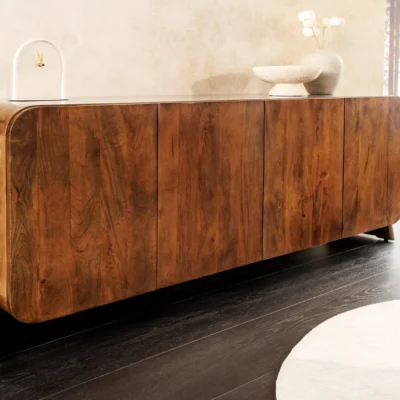 Komoda BRASIL 175 cm mangové drevo hnedá