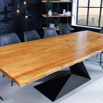 Jedálenský stôl MAMMUT BALANCE 200 cm akáciové drevo 35 mm