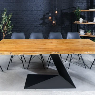 Jedálenský stôl MAMMUT BALANCE 200 cm akáciové drevo 35 mm