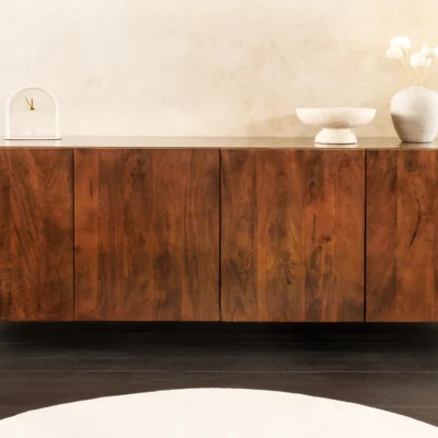 Komoda BRASIL 175 cm mangové drevo hnedá