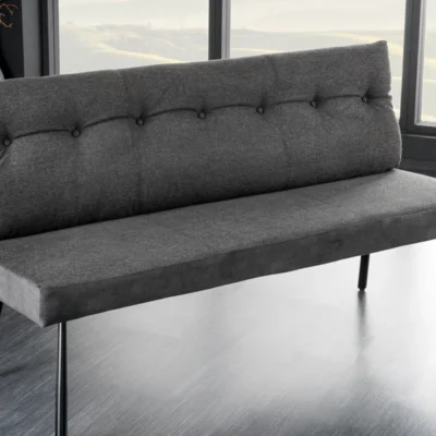 Sedacia lavička BIG GEORGE 160 cm – antracitová