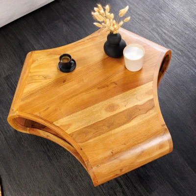 Konferenčný stolík ORGANIC LIVING 90 cm akáciové drevo