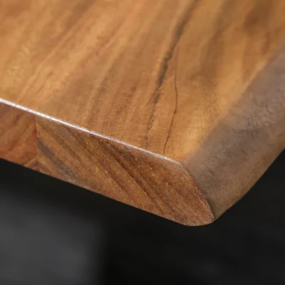 Jedálenský stôl MAMMUT 160 cm, X-nohy, 35 mm masívne akáciové drevo