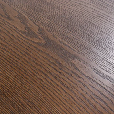 Jedálenský stôl Ali Wood 140cm tmavý dub kruhový