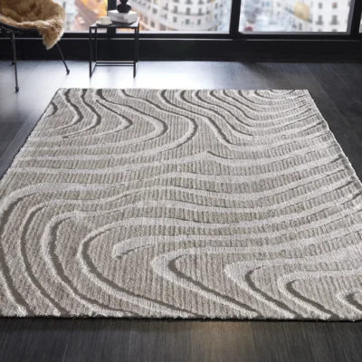 Koberec WAVE 170x240cm sivý