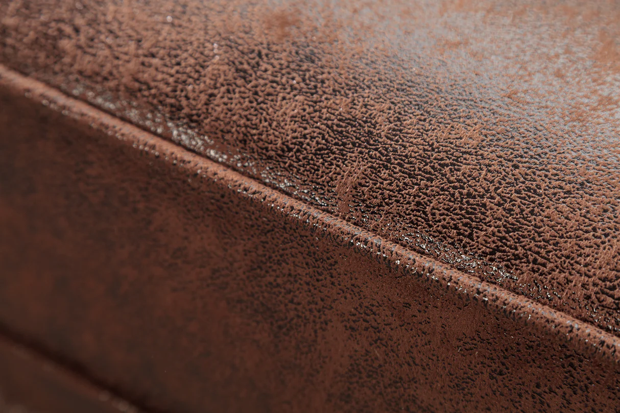 Rohová pohovka CHESTERFIELD ľavá 270 cm vintage hnedá – Obrázok 7