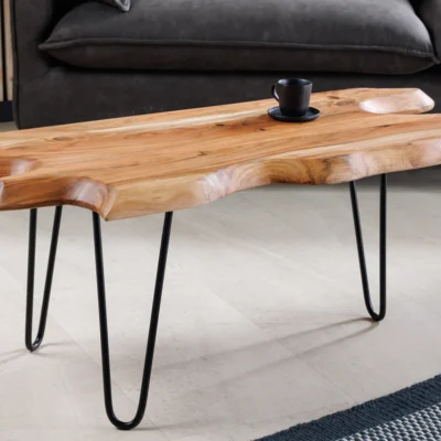 Konferenčný stolík WILD 100cm 35mm akáciové drevo