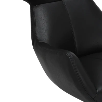 Kreslo VOGUE otočné o 360° čierne