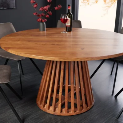 Jedálenský stôl MAISON JADE 140 cm masívne akáciové drevo