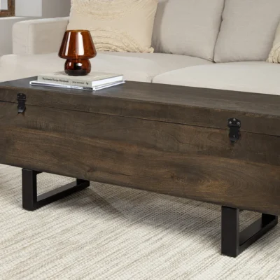 Lavica FACTORY LOFT 115 cm mangové drevo