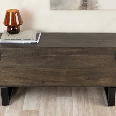 Lavica FACTORY LOFT 115 cm mangové drevo