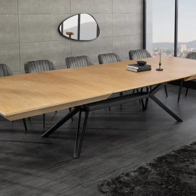 Jedálenský stôl GIANT 180-320 cm dubové drevo