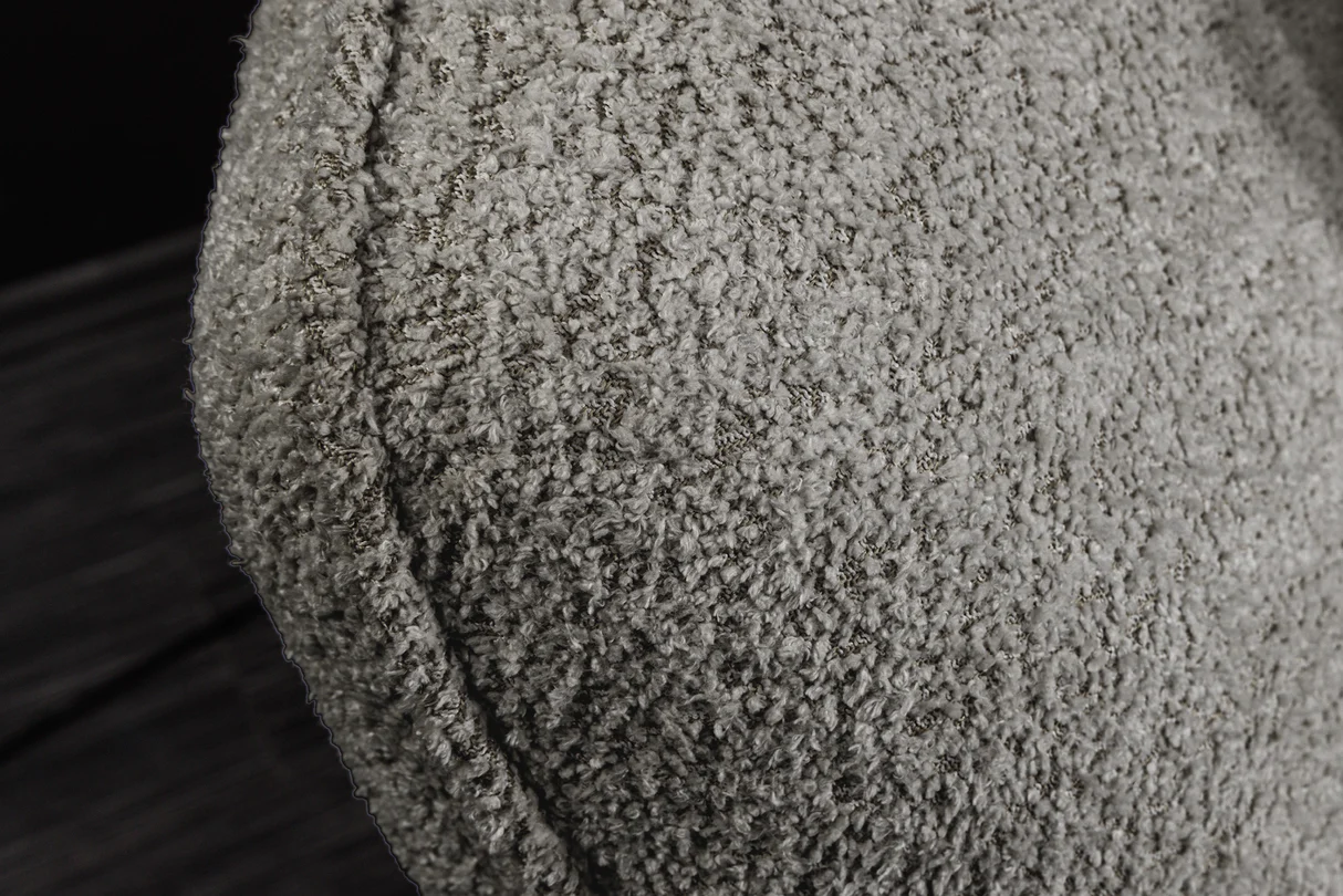 Pohovka ROYAL 295 cm XXL bouclé šedá – Obrázok 5