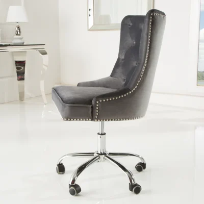 Kancelárska stolička VICTORIAN strieborná