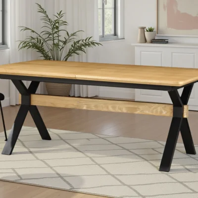 Jedálenský stôl GIANT 180-300 cm prírodný dubový dekór