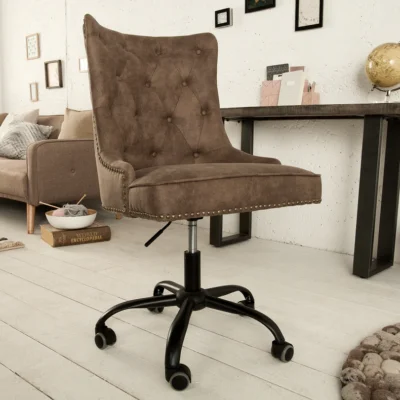 Kancelárska stolička VICTORIAN hnedá